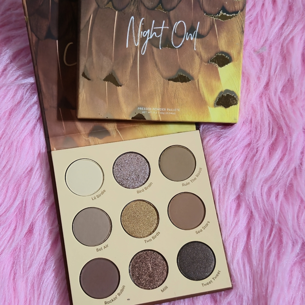 ColourPop Night Owl Palette - Gold and Brown Hues